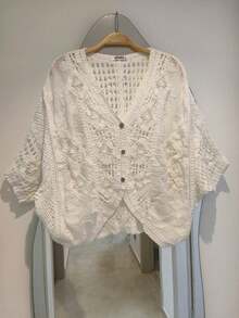 Lace Kimono - Trắng 09 - Xem 1