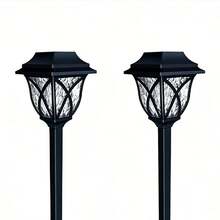 2 Pcs LED Outdoor Garden Light Garden Ground Plug-In Light Courtyard Decoration Night Light For Daily Parties Gatherings Festivals Music Festivals Ramadan Use - Solar Garden Lights - View 5