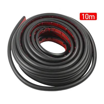 5/10m J Shape RV Water Guide Strip Gutter Camper Flexible Drip Rail Molding UK