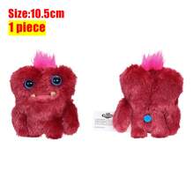 Plush Keychain Funny Ugly Teeth Monster Fuggle Stuffed Toy, Mr. Needles Greedy Smiling Face Silly Cute Plush Collectible Backpack Pendant - Plush Keychain - View 37