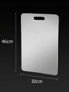 Stainless Steel Cutting Board, Double-Sided Stainless Steel Cutting Board, Suitable For Cutting Meat, Vegetables And Fruits In The Kitchen, Easy To Clean 100% Pure Titanium Cutting Board, Suitable For Kitchen Use Titanium Cutting Board, Suitable For Cutting Meat, Fruits And Vegetables Stainless Steel Cutting Board, Suitable For Kitchen Use - Multicolor - View 14
