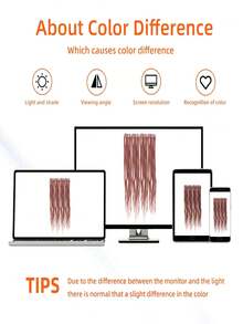 10pcs Synthetic Dreamy Braiding Hair Extensions, Ombre Dreadlock Braids, 24 Inch, Reggae Style Crochet Braids - Multicolor - View 7