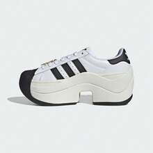 Adidas Originals Unisex SUPERSTAR BOLD Casual Sneakers, Low-Top JR9895 - Black and White - View 3