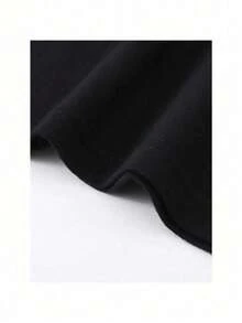 Officially Authorized Disney Men's Mickey Mouse T-Shirt-Iconic Logo And Mickey Mouse Ear Print, Short-Sleeved Round Neck Summer Leisure T-Shirt, Breathable And Light, Suitable For Theme Activities, Parties, Casual Dress. - Black - View 5