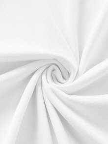 قميص تي شيرت عيد الحب - قميص تي شيرت وردي مزين بترتر شبيه بالألماس - أبيض - مشاهدة 4