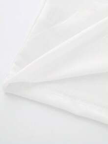 قميص تي شيرت عيد الحب - قميص تي شيرت وردي مزين بترتر شبيه بالألماس - أبيض - مشاهدة 5