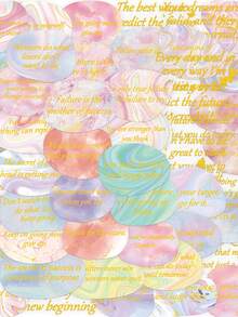 50pcs Soft Glow Gold Foil Stickers Minimalist Aesthetic Waterproof Decals For Journal, Phone Case, Laptop, Suitcase, Desktop, DIY Crafts - Multicolor - View 2