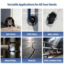 SOPAMI Sealant Clay 20pcs Patented Sticky Pipe Sealant Mud For Air Conditioning Hole Blocking Anti Insect Windproof Quick Dry Adhesive - 10pcs - 查看 8