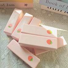 Cute Strawberry Slow Rebound Toy, Suitable For Ages 14+, Office Desk Stress Relief Squeeze Toy