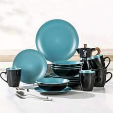 Dining Sets - Blue - 16 Pcs - View 2