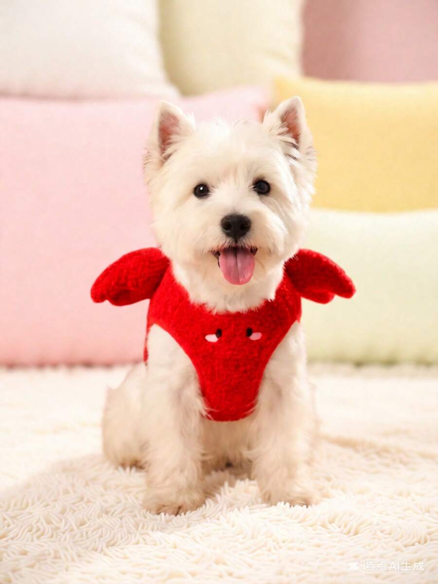 Pet Coats & Jackets - Red - View 1