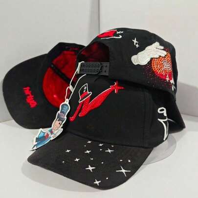 Ddy X Sdy pareja casual béisbol sombrero de pato negro ajustable