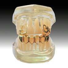 1 Set Funny Hollow Star Teeth Grillz, Unisex Daily/Party Accessories - Multicolor - View 2