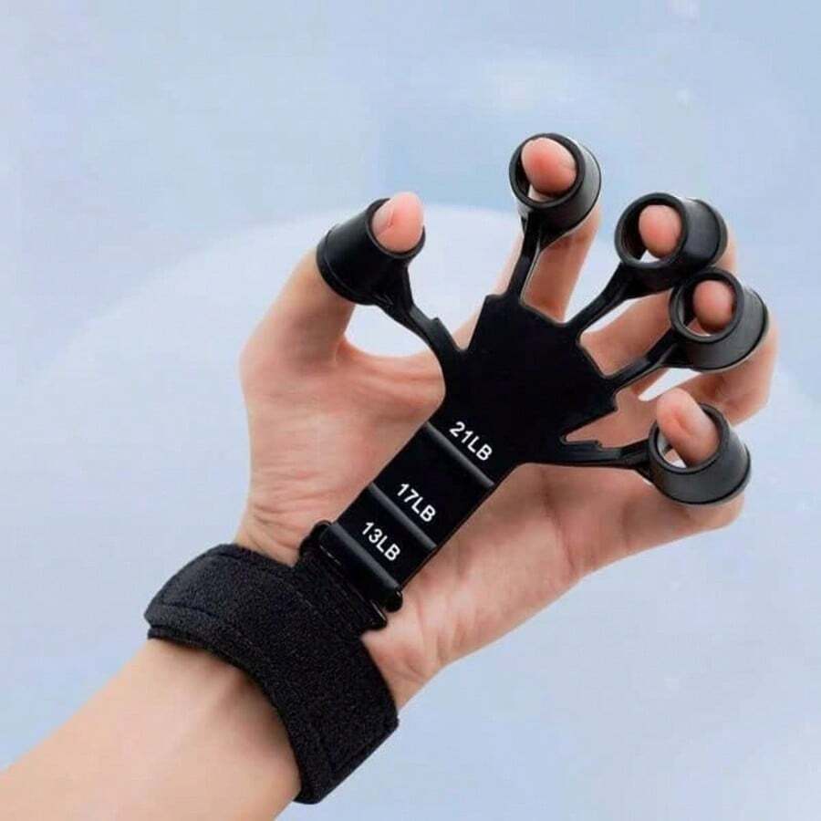 Vein Training Device For Finger Flexibility And Rehabilitation, Grip Strength Training Equipment, Five-Finger Strength, Wrist Exercise, Arm Vein Training | Vein Prominence Training Grip Ball, Finger Strength Trainer, Hand Muscle Exercise, Adjustable Resistance, Office Stress Relief, Fitness Aid, Fascia Relaxation, Portable Strength Training, Arm Vein Enhancement, Grip Strength Tool, Arm Strength Training, Finger Strength, Gift For Father, Birthday Gift - 彩色 - 查看 1