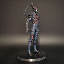 Starry Sky Hungry Wolf Anime Model Desktop Computer Case Peripheral Figurine - Multicolor - View 3