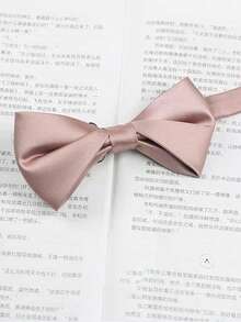 1 chiếc nơ đeo cổ, thích hợp cho công sở, tiệc tùng, làm quà tặng, trang phục thường ngày và phong cách đường phố. - Nhiều màu - Xem 17