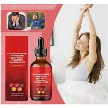 Cayenne Pepper Supplement Liquid Drops + Hawthorn Berry, Vitamin D3 K2 Organic Beet Root Powder, Ceylon Cinnamon, Turmeric Curcumin, Panax Ginseng MudetHom Aeluro Cavenne Pepper Extract, Aeluro Cayenne Drops 60ml Cayenne Pepper Drops (1pcs) - 1 - Xem 5