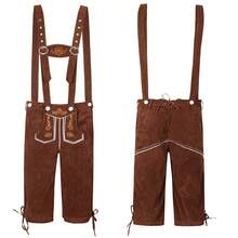 Men Jumpsuits And Overalls - Brown + Hat - View 3