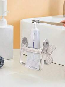 1pc Aluminum Toothpaste Squeezer, Prevent Toothpaste Waste, Essential For Back To School, Travel & Vacation, Women's Hair Accessory, Hairstylist Tool, Hair Dryer, Hair, Hairstyling Tool, Hair Care Product, Hair Accessory, Hair Care, Curling Brush - Black - View 3