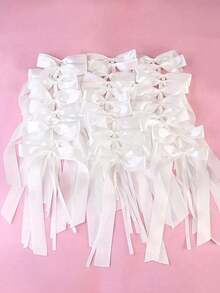 1件纯色新娘头纱，带梳子，简约优雅的婚礼新娘头纱，新娘送礼会配饰，圣诞新娘派对刺绣头纱，新娘派对配饰，新娘头饰装饰，白色新娘送礼会礼物，订婚礼物，婚礼，伴娘礼物 - 彩色 - 查看 7