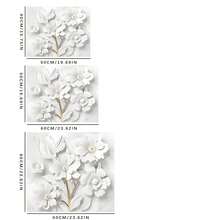 1pc White Lily Flower Pattern, Warm Family Atmosphere, Diatomite, Non-Slip, Suitable For Washing Machine Cover Pad, Dryer Cover Pad, Coffee Machine Pad, Kitchen Countertop Pad. Multi-Purpose Household Mat - Multicolor - View 10