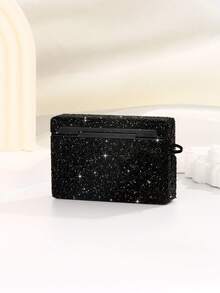 1 Stück 720° Luxus funkelnde Kristall Elektronische Zigaretten Hülle, handgefertigt mit ca. 9.000-9.300 Kristallen, entworfen für TEREA Luxus funkelnde Kristall Erhitzter Tabakstäbchen Aufbewahrungsbox, tragbar mit Aufhängeloch, in 7 Farben erhältlich, ideal als Geschenk zu Feiertagen - Verschiedenfarbig - Übersicht 7