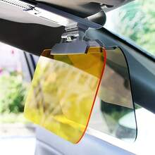 1pc Car Day/Night Dual-Use Sun Visor, Rotatable Dual-Lens Sun Visor: The Lenses Use High-Definition Optical Materials To Filter Strong Light While Maintaining A Clear Field Of Vision, Without Blurring Or Ghosting. - A - View 3