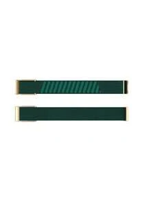 5.0 SuperKnit Luxe 表带 - 适用于 5.0/MG - 心电图监测、健康与健身可穿戴设备的理想配件 - 优质金属材质 - 墨綠色 - 查看 4