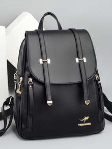 2026 New Women Backpack High Quality Leather Backpack Large Capacity School Bags For Girls School Backpack Shoulder Bag - Black - View 2