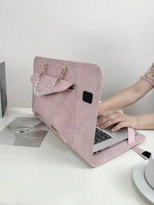 14/15.6 Inch Cute Laptop Sleeve Bag Carrying Case Laptop Protective Cover - Pink - View 4