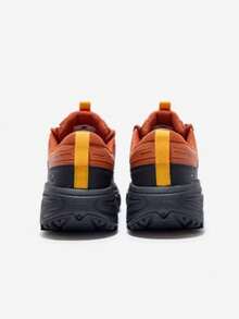 CAMEL CROWN Men's Casual Sports Shoes, Comfortable Breathable Windproof Warm Multifunctional Sneakers - Cinnamon Red and Black - View 4