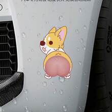 1/2 pièces Autocollants 3D de ventre de chien, autocollants de fesses de chien, autocollants décoratifs amusants pour téléphone, réfrigérateur, porte de voiture, cadeaux de fête pour animaux de compagnie, décoration de coque de téléphone, protecteur de porte de voiture, autocollant de coque de téléphone Corgi Butt, autocollant de fesses douces, faveurs de fête amusantes, cadeaux de fête de vacances, décoration de coque de téléphone, cadeau de la Saint-Valentin, faveurs de fête, petits cadeaux - multicolore - Voir 3