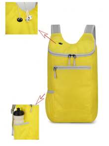 20L Foldable Outdoor Backpack, Water-Resistant Lightweight Hiking Bag - Multicolor - View 4