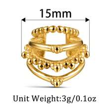 1PC Exaggerated Non-Piercing Ear Ring Fake Piercing Ear Bone Clips Stainless Steel Women Men Ear Cuff Earrings Jewelry - Star - View 13