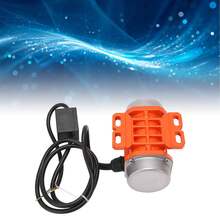 Concrete Vibrator Motor 3600RPM Maximum Speed IP66 Waterproof Aluminum Alloy Shell Single Phase Micro Vibrating Motor 30W 0.26A (20KG Vibration Force) - Tipo de Enchufe A USA (110-127V) - Ver 8