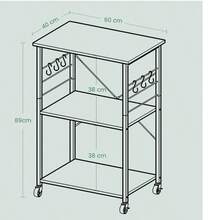 Baker's Racks - 그레이지와 블랙 - 보기 11
