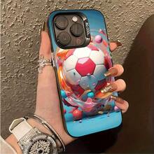 電話ケース - 電話ケース - さまざまなに適したスタイリッシュなフットボールテーマのケース。剥がれにくい高品質のグラデーションマットエンドを備えたヴィンテージデザインが特徴です。 - 混合色1 - チェックする 9