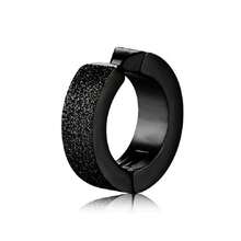 3只夹式耳环，男女通用朋克风不锈钢无耳洞耳环 - 3 件套耳夾套裝 - 查看 6