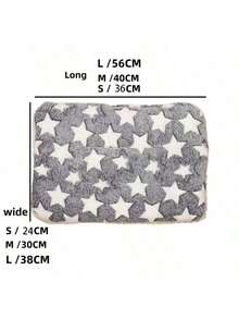 Esterilla de felpa de coral gruesa, adecuada para gatos y perros medianos/pequeños, cálida y acogedora para todas las estaciones, otoño/invierno - Gris Claro - Ver 10