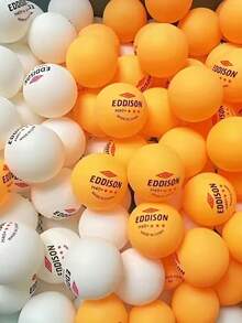 10/20/30pcs Ping Pong Balls - Highly Elastic & Durable, Yellow/White, Suitable For Training And Outdoor Sports, Perfect Gift For Sports Enthusiasts, Sports Equipment, Durable Sports Gear (Packaged In Bag) (Random Style) - 彩色 - 查看 2