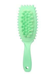 Cross-Border Long-Handled Silicone Shampoo Brush, Jump Comb Hair Beauty Brush, Coarse Tooth Wash Comb, Scalp Cleaning And Massaging Brush, Bath Brush - Multicolor - View 12