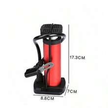 BK-2864 Portable Mini Foot Air Pump - Compact High Pressure Inflator For Bicycles, Motorcycles And Balls - - Wired - View 2
