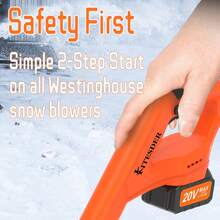 Cordless Snow Shovel, 13" Electric Snow Blower 20V, With 4 Ah Battery And Charger, 300lb/Min Snow Removal, 19FT Throw Distance, Lightweight 12lb For Driveway/Steps/Patio/Sidewalk,Tools For Men - Màu xanh lam - Xem 7