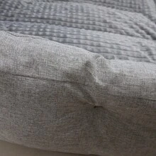 BOFNL Gray Luxury Plush Dog Bed Cat Bed - Calming Pet Sofa With Raised Bolster, Soft Washable Cushion, Non-Slip Bottom, Suitable For Small/Medium/Large Dogs & Cats Up To 45kg / 99lbs, Multiple Sizes - Xám - Xem 8