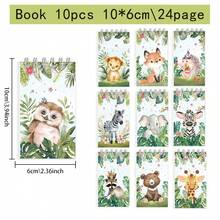 12pcs Animal Spiral Notebooks, Student Notebooks, Vocabulary Notebooks, Sketchbooks, Memo Pads, School Supplies, Student Prizes, Party Notebooks, Back To School Stationery, Christmas Memo Pads - Multicolor - View 7