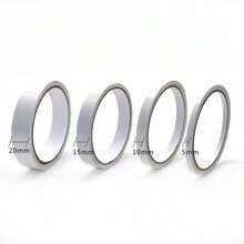 1片黑色皮革修补贴，高粘性孔洞填充胶带 - 白色 - 查看 5