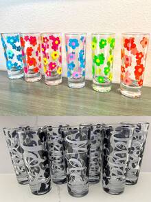 定制酒杯，情人节和闺蜜节派对礼物，可定制文字或图案，适用于婚礼、生日、节日，是送给朋友、家人和情侣的个性化情人节礼物，也是派对、活动、聚会的定制酒吧用品礼物，个性化婚礼酒杯，婚礼庆典玻璃器皿，定制饮具，伴娘礼物 - 多色 - 查看 3