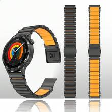 22mm 20mm Watch Strap For WATCH GT 3 4 5 Pro 46mm Band Replacement Bracelet For Galaxy Watch 7 6 5 4 40mm 44mm Active Watch Band For Garmin///Amazfit/Redmi Watch Premium Business Magnetic Buckle Watch Strap Replacement - 22MM Universal - View 1