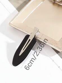 20pcs Colorful Clip-Less Hair Clips For Girls, Minimalist Side Bangs Clips, Sweet & Versatile, Damage-Free, Suitable For Daily Use And Back To School - Multicolor - View 5