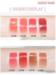 GOGO TALES GOGOTALES 甜美芭蕾透明唇彩，滋润持久，不易晕染，清新柔和的裸色调，如玻璃般光滑的质地，适合学生和约会使用。 - G01# FINGER TIPS BALLET - 查看 9